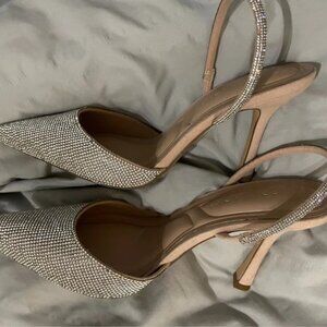 Diamanté heels